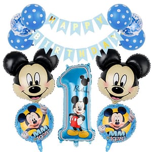 18 Inch Mickey Mouse Balloon 1 Year