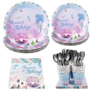 Mermaid Party Supply Set