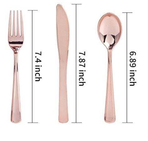 Rose Gold Utensils