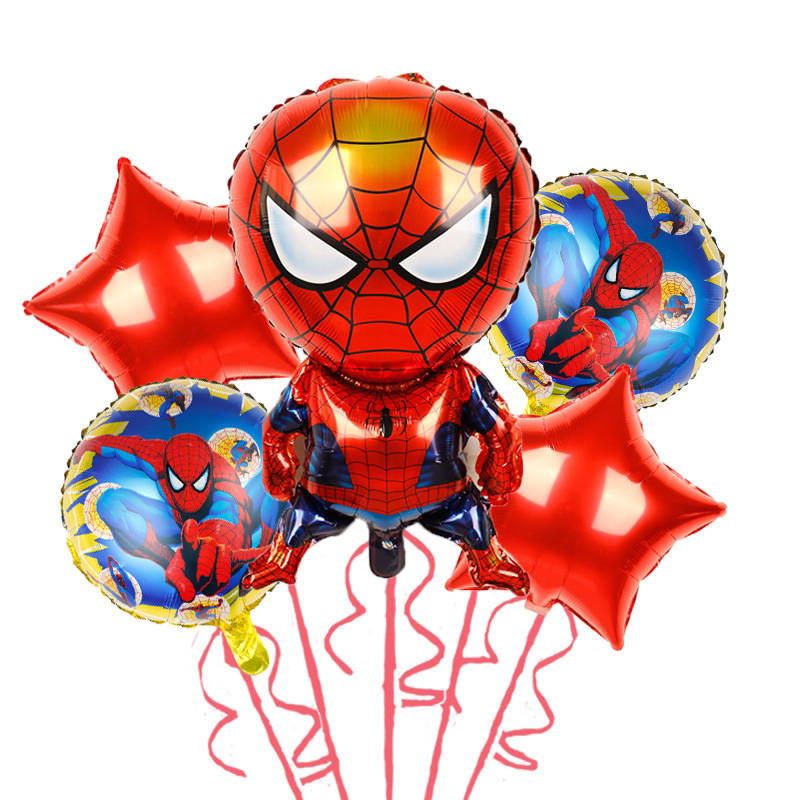 18 Inch Spiderman Balloon Set